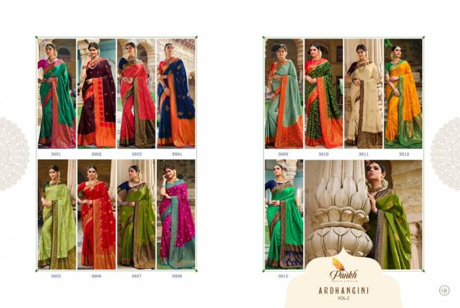 Pankh Ardhangini 2 New Exclusive Wear Satin Silk Designer Saree Collection 